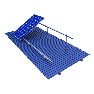 Voorste en achterste steunbeugel voor het monteren van hoekverstelbare zonnepanelen