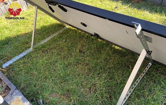 Solenmodule Toepasselijke verstelbare fotovoltaïsche driehoeksbeugels voor installatie in open veld