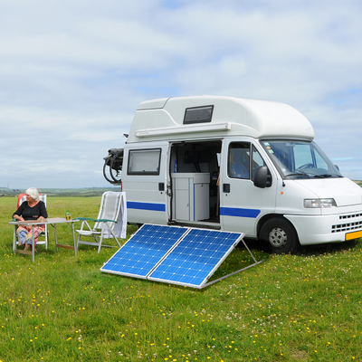 Groothandel Verstelbare driehoekige zonnepanelen Steun voor balkonwand en plat dak