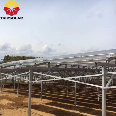 Open velden Installatieplaats Zonnepaneel Ground Mount System met aangepast ontwerp