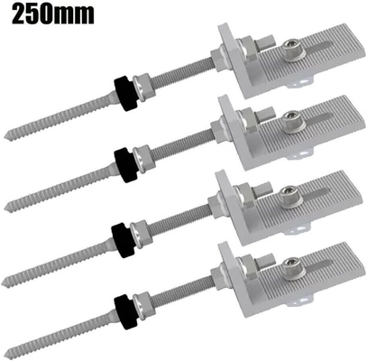 Sneeuwbelasting 1,4KN/m2 M10*200 Zonne-aardschroeven met aluminium roestvrij staal 304
