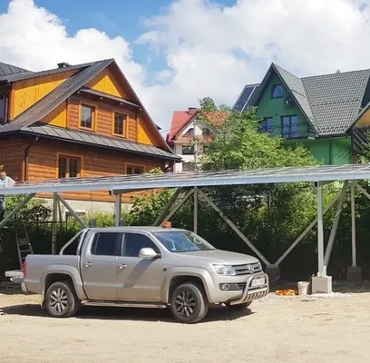 9kw Duitse zonne-carport Makkelijk te installeren Alu opladen 25 jaar Levensduur Directe levering