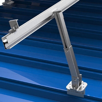 Carbon steel bracket voor verstelbare ondersteuning van installaties van zonne-energiesystemen op platte daken