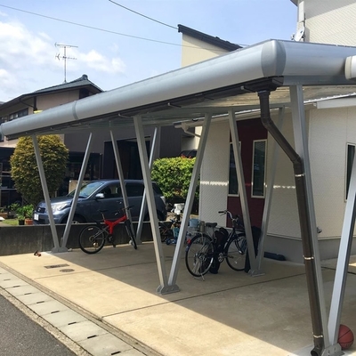 1.4KN/m2 Sneeuwbelasting en 60m/s Windbelasting Aluminiumstructuur voor zonnecarportmontage