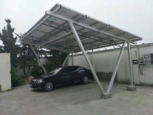 1.4KN/m2 Sneeuwbelasting en 60m/s Windbelasting Aluminiumstructuur voor zonnecarportmontage