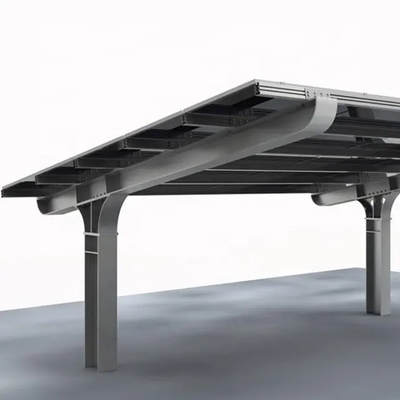 Q235 Zonneparkconstructies van staal met CE-certificering en sneeuwbelasting van 1,4 KN/m2