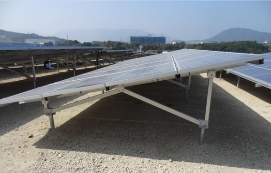PV-paneel montage C-staal zonnepaneelbeugel voor installatie op de grond