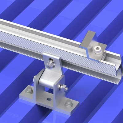 ISO9001/CE-gecertificeerde aluminiumframe PV-paneelstandrekstructuur voor lange termijn