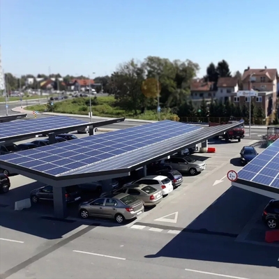 AL6005-T5 Zonne-energie Carport Steel Waterdicht PV-systeem Montagebeugel voor zonnepaneel