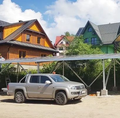 Zonne-installatieconstructie Staalbeugels voor snelle installatie in open veldmontage