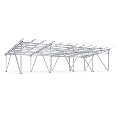 Aluminium zonnepaneel carport instellen uw dak en auto systeem met een levensduur van 25 jaar