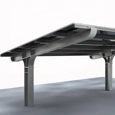 Waterdicht duurzaam carport zonne-installatiesysteem Staalconstructie voor installatie