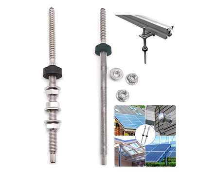 Flat Tile Solar Roof Hook SUS Montage Structure 25YRS Bedieningsduur en verschillende maten