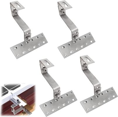 25-30 jaar levensduur en 60m/s windbelasting Europa Stock Tile Roof Solar Mounting System