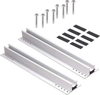 Sterke en moeiteloze installatie van zonnepanelen met geanodiseerde aluminiumbalen