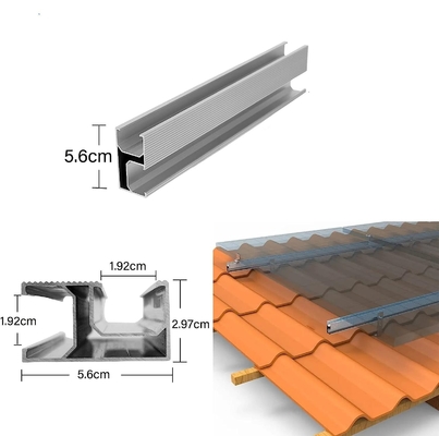 Sterke en moeiteloze installatie van zonnepanelen met geanodiseerde aluminiumbalen