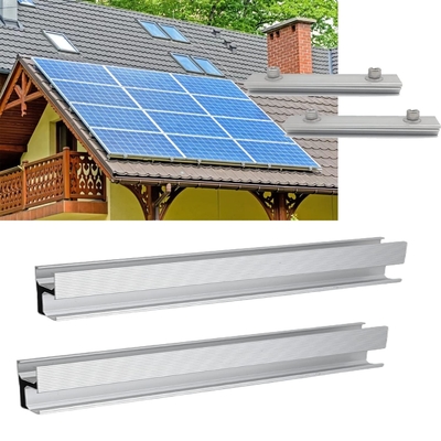 Sterke en moeiteloze installatie van zonnepanelen met geanodiseerde aluminiumbalen