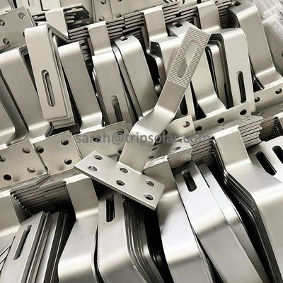 Op maat gemaakte op basis van roestvrij staal zonnepaneel dakhoek voor snelle installatie PV montage