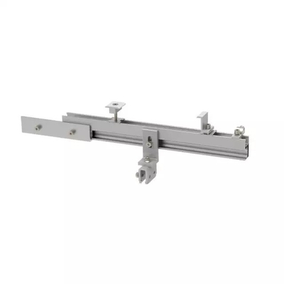 Ground Solar Mounting Bracket met aluminiumlegering/roestvrij staal en hoge sneeuwbelasting