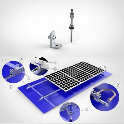 25JRS Levensduur Aluminium roestvrij staal 304 hangerbouten voor zonne dakmontage