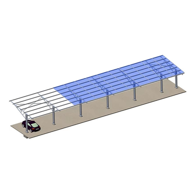 Industriële parken zonnepanelen Carportstructuur op maat voor klantvereisten
