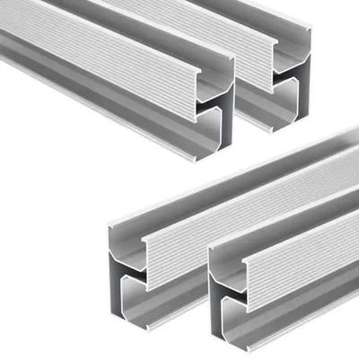 Short Rail Solar Panel Montage Rail voor sneeuwbelasting 1,4KN/m2 en toepasselijke module