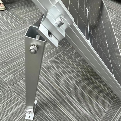 Verstelbaar kantelbaar voorbeen Achterbeen Aluminiumbeugel voor installatie van zonnepanelen