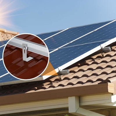 Systemen voor het monteren van zonnepanelen met geanodiseerde zonnepanelen