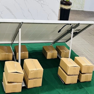 Ballastplaten voor op de grond gemonteerde zonne-energie-PV-systemen op natuurlijke of zwarte oppervlakken