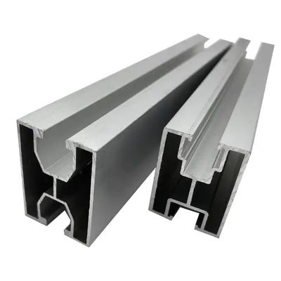 60m/s Windbelasting Zonnepaneel Rail Splice voor gemakkelijke installatie op dakmontage systeem