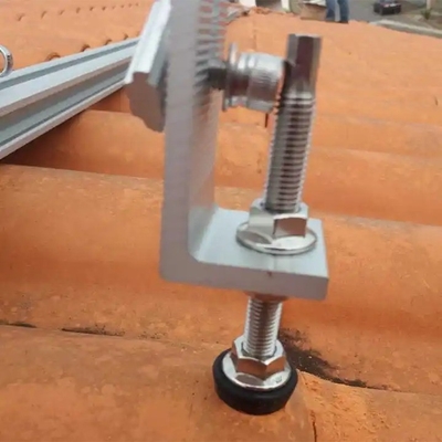 Zonnehanger Bolt L-voeten Sneeuwbelasting 1,4KN/m2 25JRS Levensduur Zonnehanger Bolt