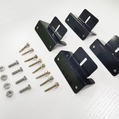 Hot-dip gegalvaniseerd Z-beugel voor RV zonnepaneel kit Gemakkelijk installeren gegarandeerd