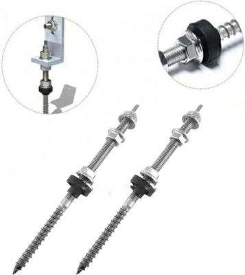 Solar Montage Hanger Bolt Kit met geanodiseerde afwerking voor daktegel ISO9001/CE gecertificeerd