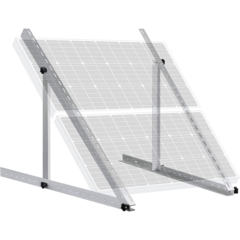 Solenmodule Toepasselijke verstelbare fotovoltaïsche driehoeksbeugels voor installatie in open veld