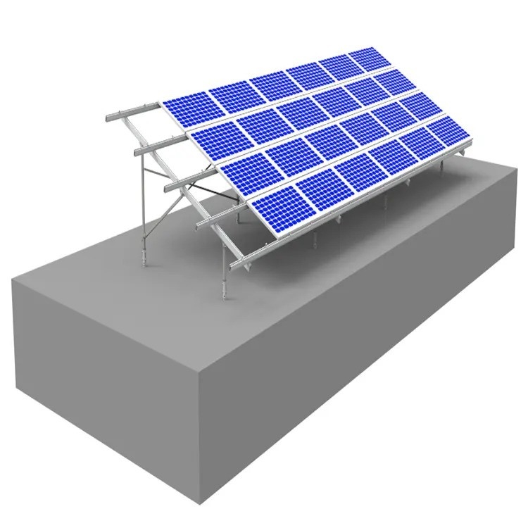 Open velden Installatieplaats Zonnepaneel Ground Mount System met aangepast ontwerp