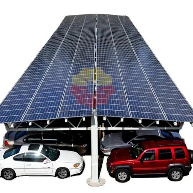 Q235 Zonneparkconstructies van staal met CE-certificering en sneeuwbelasting van 1,4 KN/m2