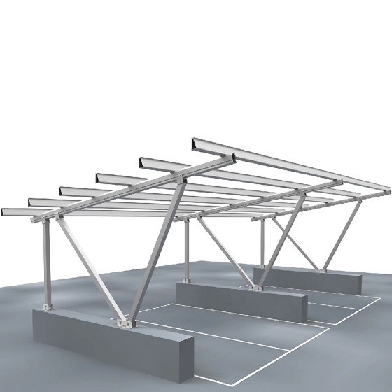 Anodisatie van PV-zonnepanelen Installatie grondmontage systeem voor maximale efficiëntie