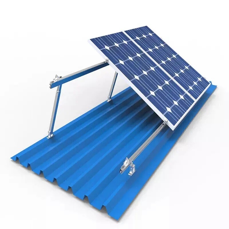 Verstelbare achterste voorste zonnebank voor efficiënte installatie van zonnepanelen