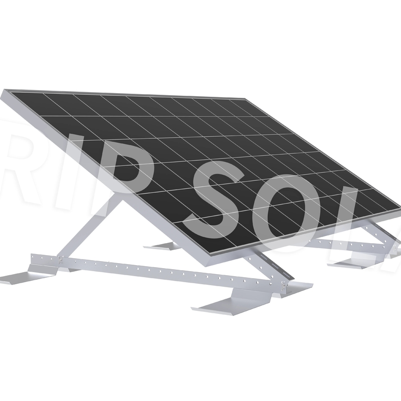 25-30 jaar levensduur Solar Railing Ballasted Roof Mounting System voor Flat Roof